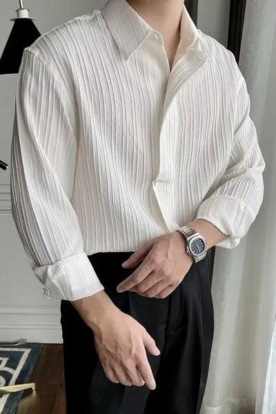 Lounge Ribbed Shirt