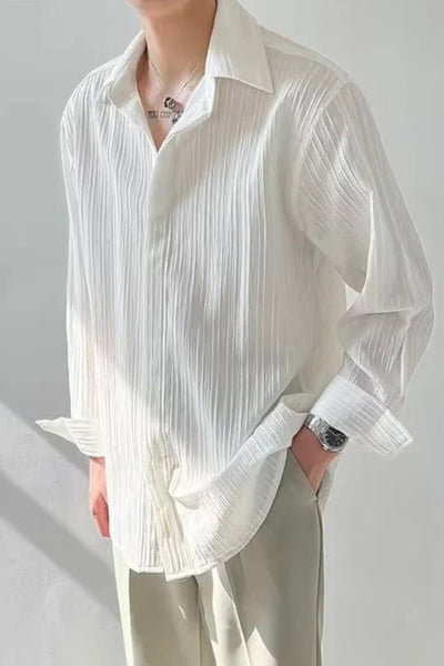 Lounge Ribbed Shirt
