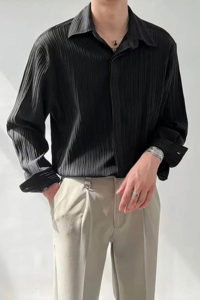 Lounge Ribbed Shirt
