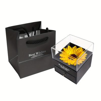 Spinning Sunflower Necklace