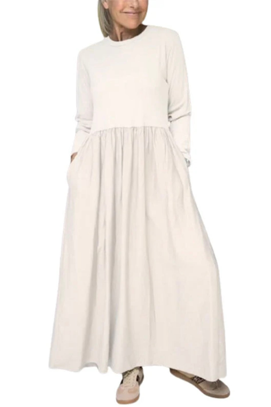 BEATRICE | LONG SLEEVES KNITTED MIDI DRESS