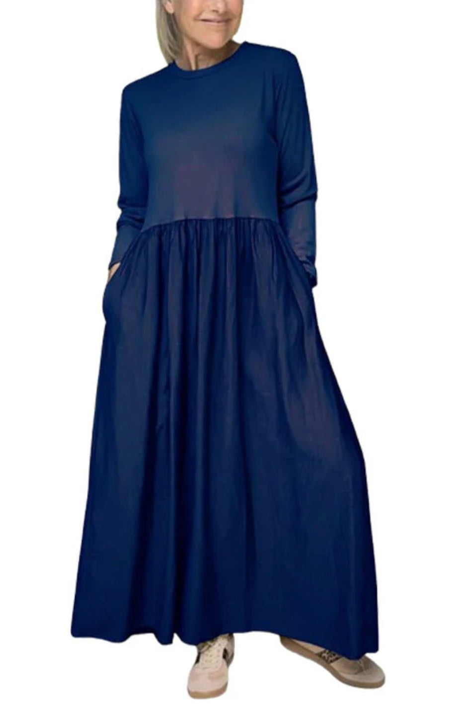 BEATRICE | LONG SLEEVES KNITTED MIDI DRESS