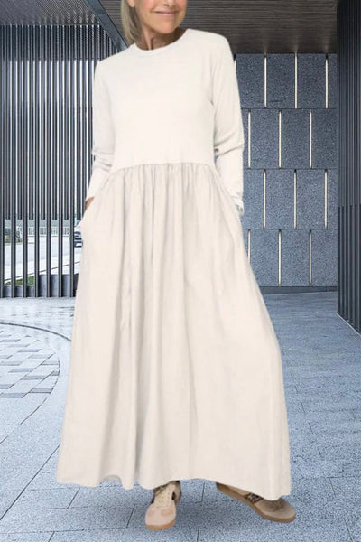 BEATRICE | LONG SLEEVES KNITTED MIDI DRESS