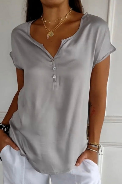 MARISA™ V-Neck T-Shirt in Casual Elegance