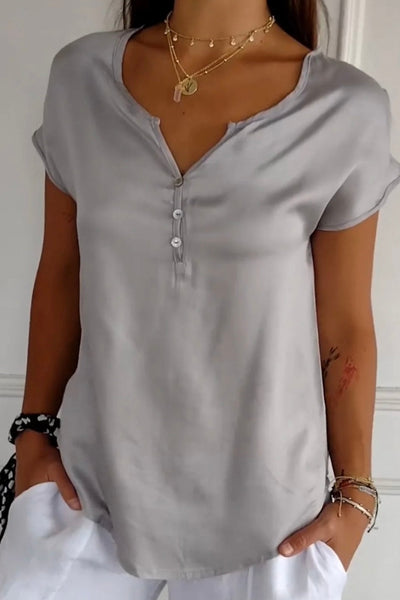 MARISA™ V-Neck T-Shirt in Casual Elegance