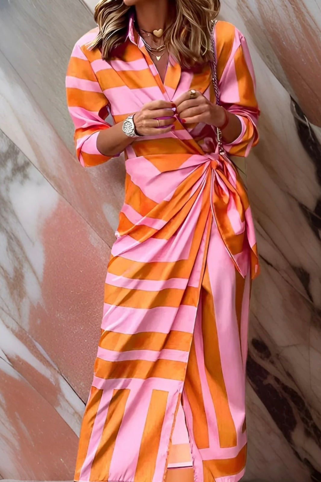 RUTH - ELEGANT WRAP DRESS