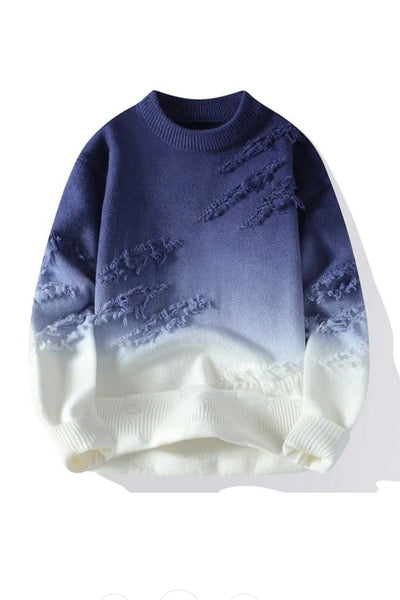 ALEX EMBER OMBRE KNIT SWEATER