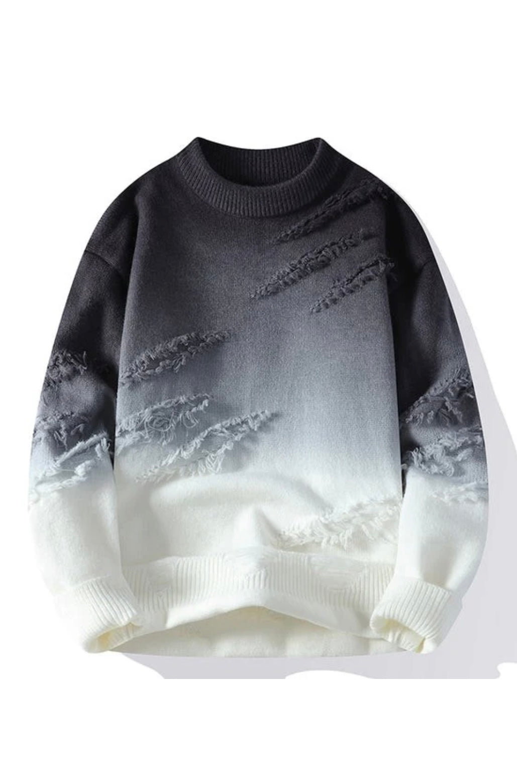 ALEX EMBER OMBRE KNIT SWEATER