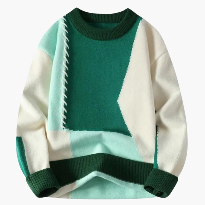 RÉVE | PATCHWORK SWEATER