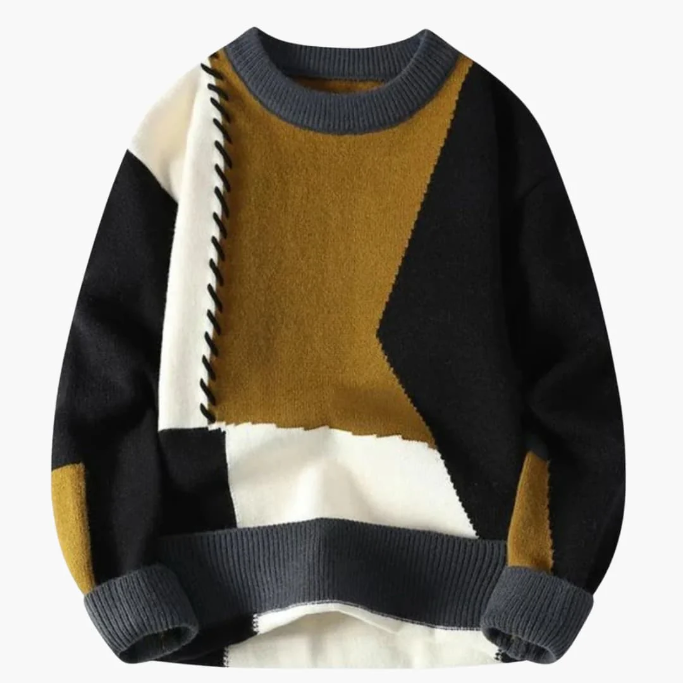 RÉVE | PATCHWORK SWEATER
