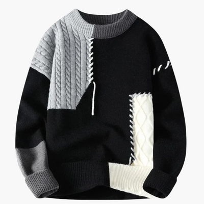 RÉVE | PATCHWORK SWEATER