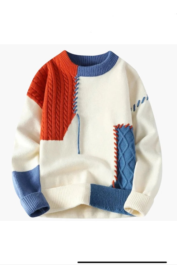 RÉVE | PATCHWORK SWEATER