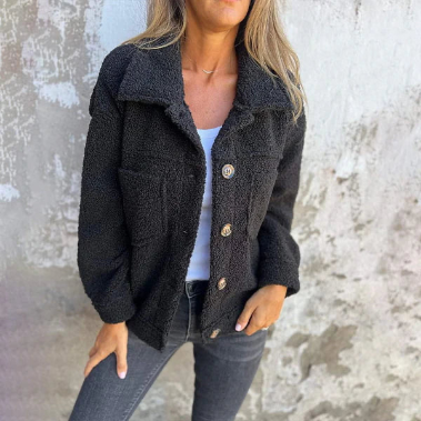 DION™ – SHORT JACKET WITH LAPELS