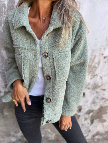 DION™ – SHORT JACKET WITH LAPELS