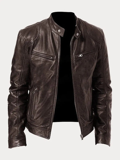 Ralph | Casual Leather Jacket: Timeless Style and Comfort
