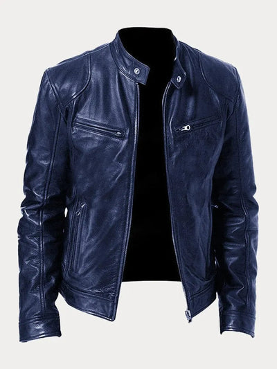 Ralph | Casual Leather Jacket: Timeless Style and Comfort