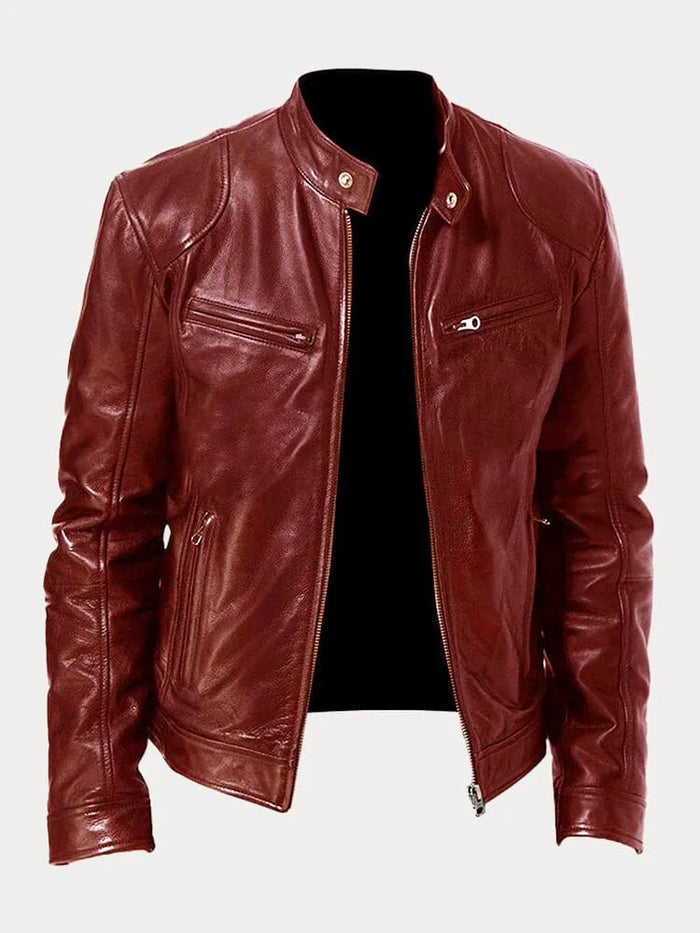 Ralph | Casual Leather Jacket: Timeless Style and Comfort