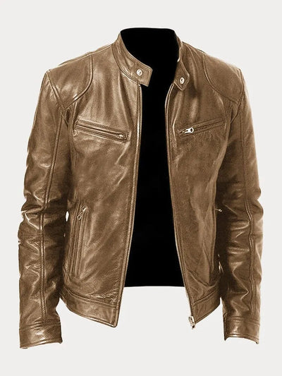 Ralph | Casual Leather Jacket: Timeless Style and Comfort