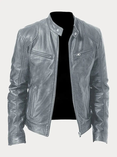 Ralph | Casual Leather Jacket: Timeless Style and Comfort