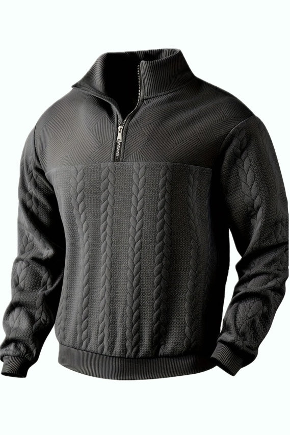 Rafael – Vintage Men's Zip Sweater