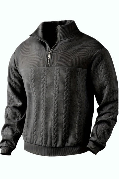 Rafael – Vintage Men's Zip Sweater