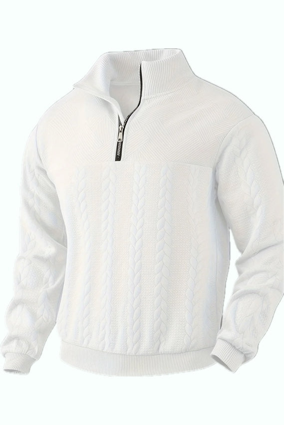 Rafael – Vintage Men's Zip Sweater