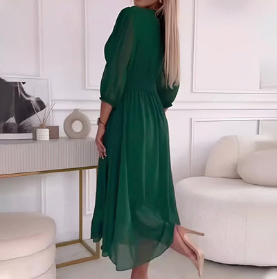 Abigail | Light Silk Chiffon Dress