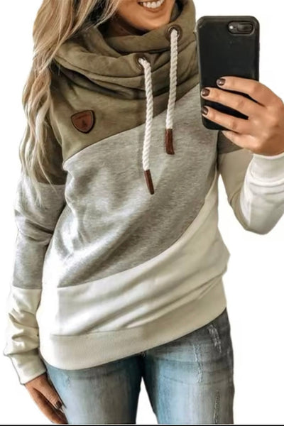 2025 NEW ROSA - COLOR BLOCK HOODIE