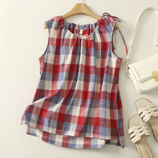 LIA LINEN TOP