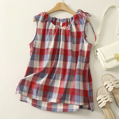 LIA LINEN TOP
