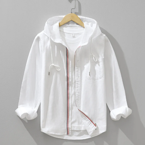 CASA LINEN HOODIE