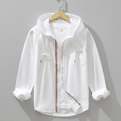 CASA LINEN HOODIE