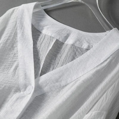 ELLA LINEN BLOUSE