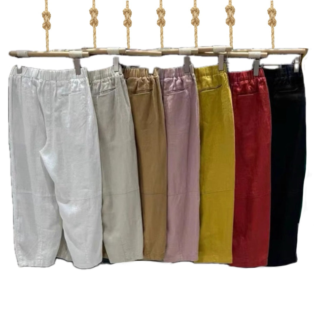 MOVO - 100% LINEN PANTS
