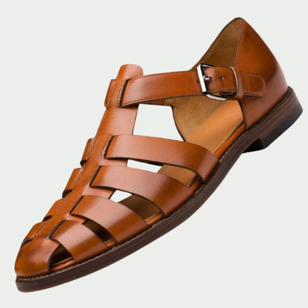 Velaro® | Men’s Genuine Leather Gladiator Sandals