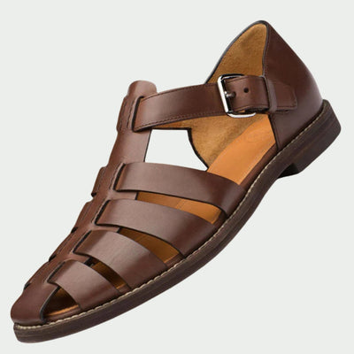 Velaro® | Men’s Genuine Leather Gladiator Sandals