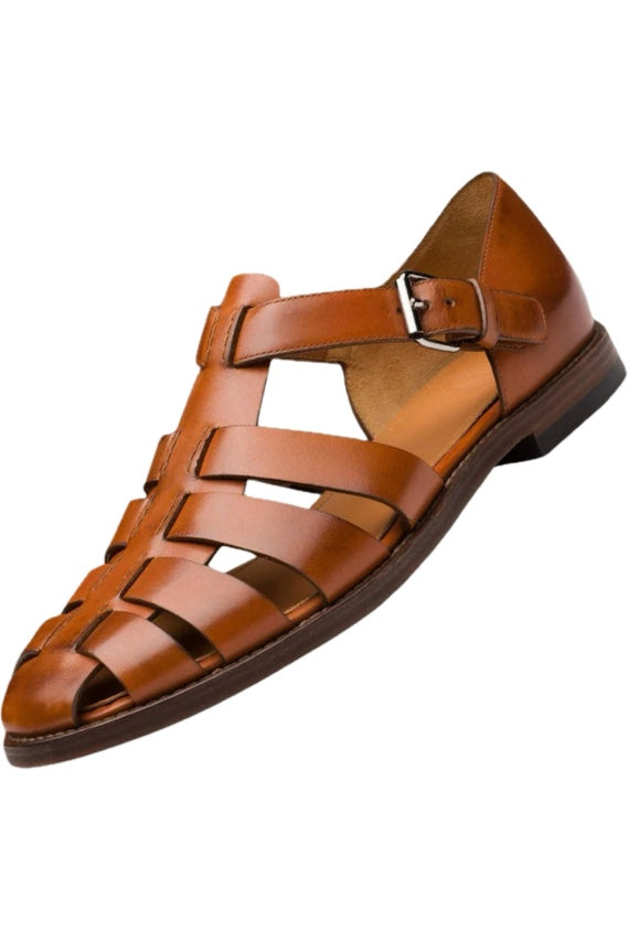 Velaro® | Men’s Genuine Leather Gladiator Sandals