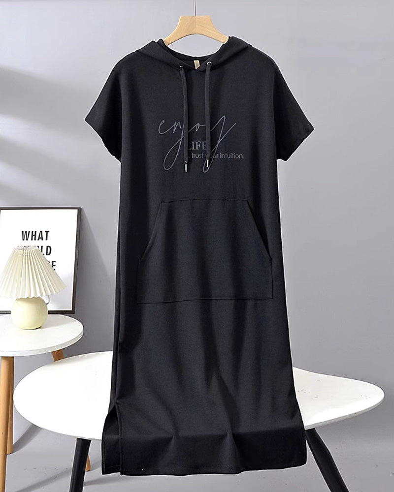 SASKIA™ | Casual Hoodie Dress