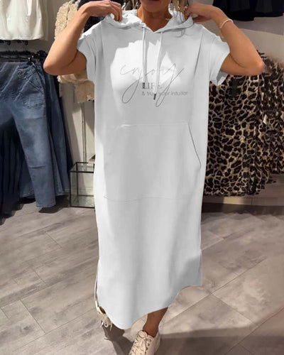 SASKIA™ | Casual Hoodie Dress