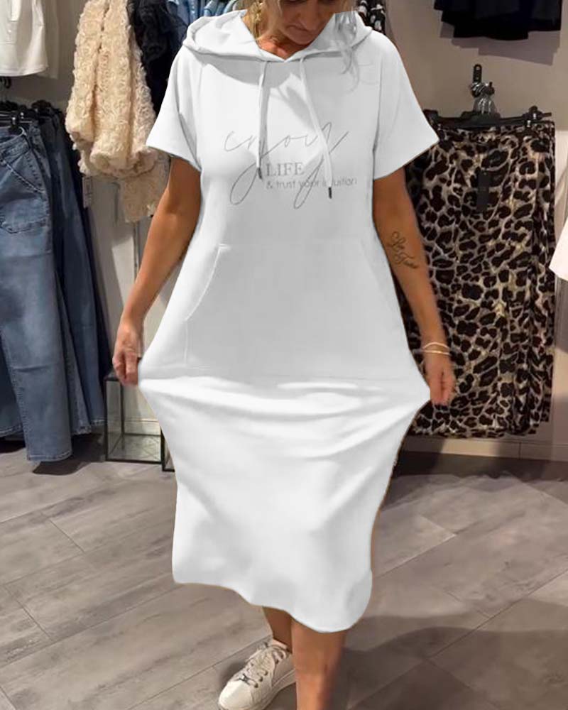 SASKIA™ | Casual Hoodie Dress