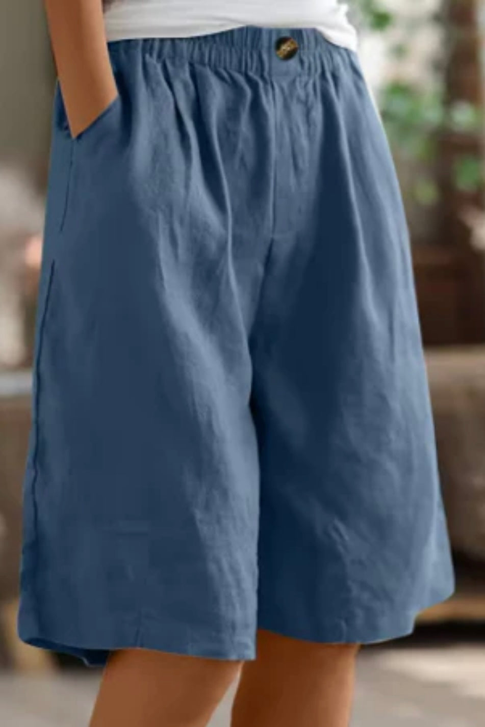 Hallie – Wide Casual Shorts
