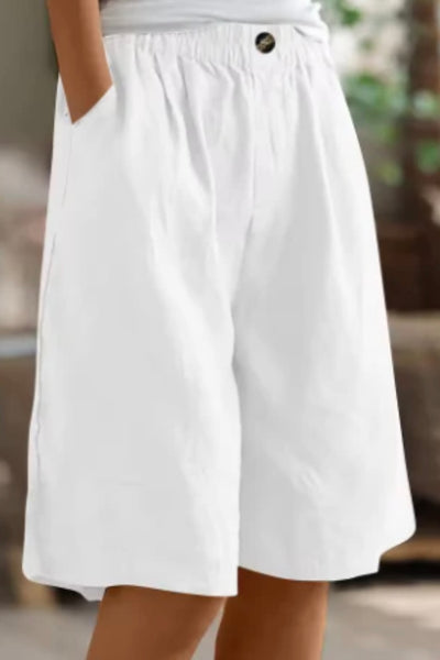 Hallie – Wide Casual Shorts