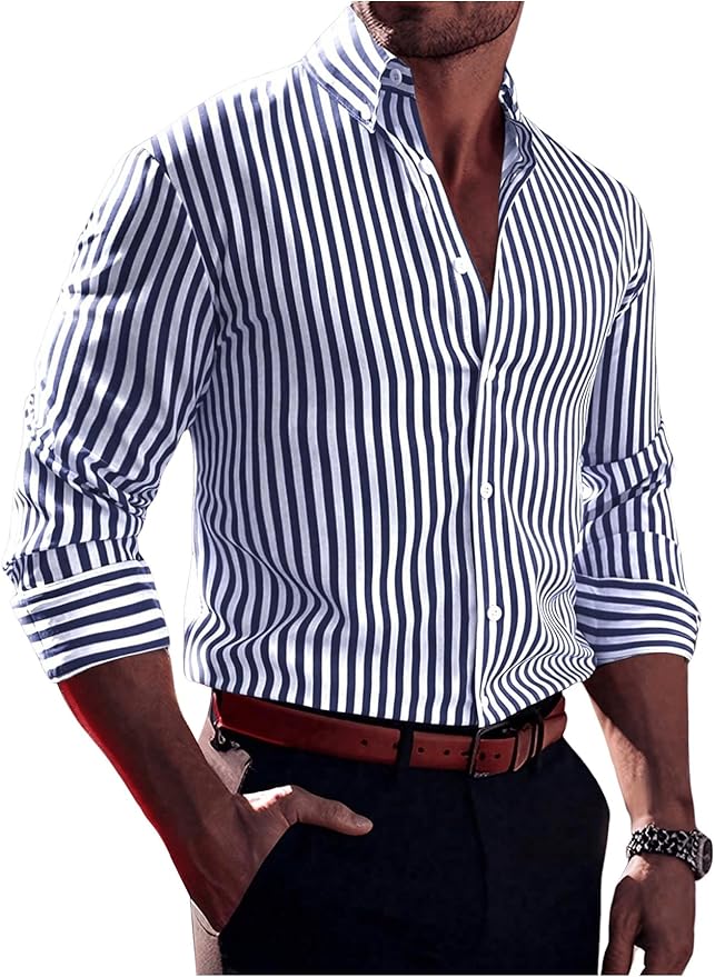 Riley | Smart Striped Shirt