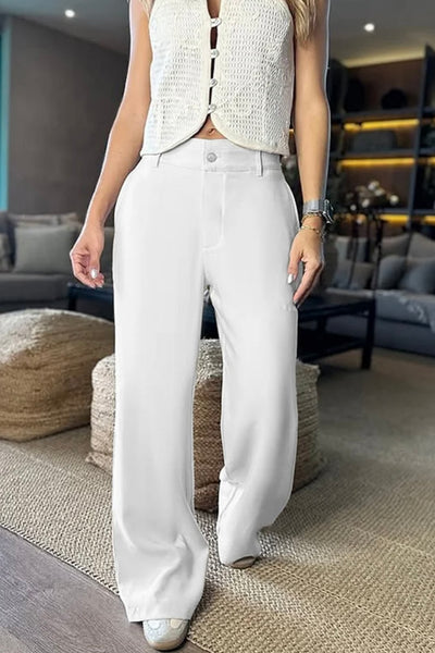Drape Casual Suit Trousers