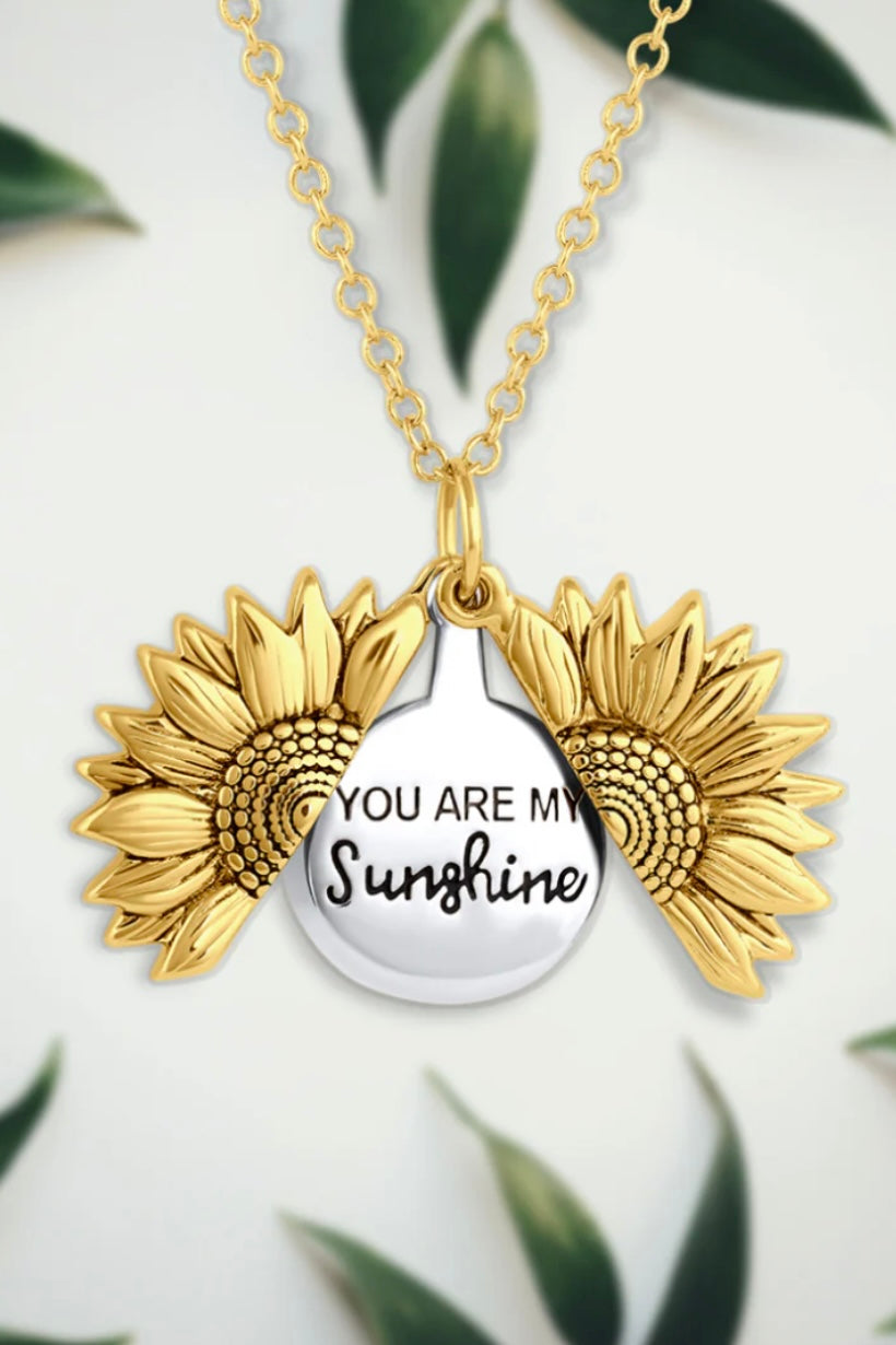 "You Are My Sunshine" Necklace