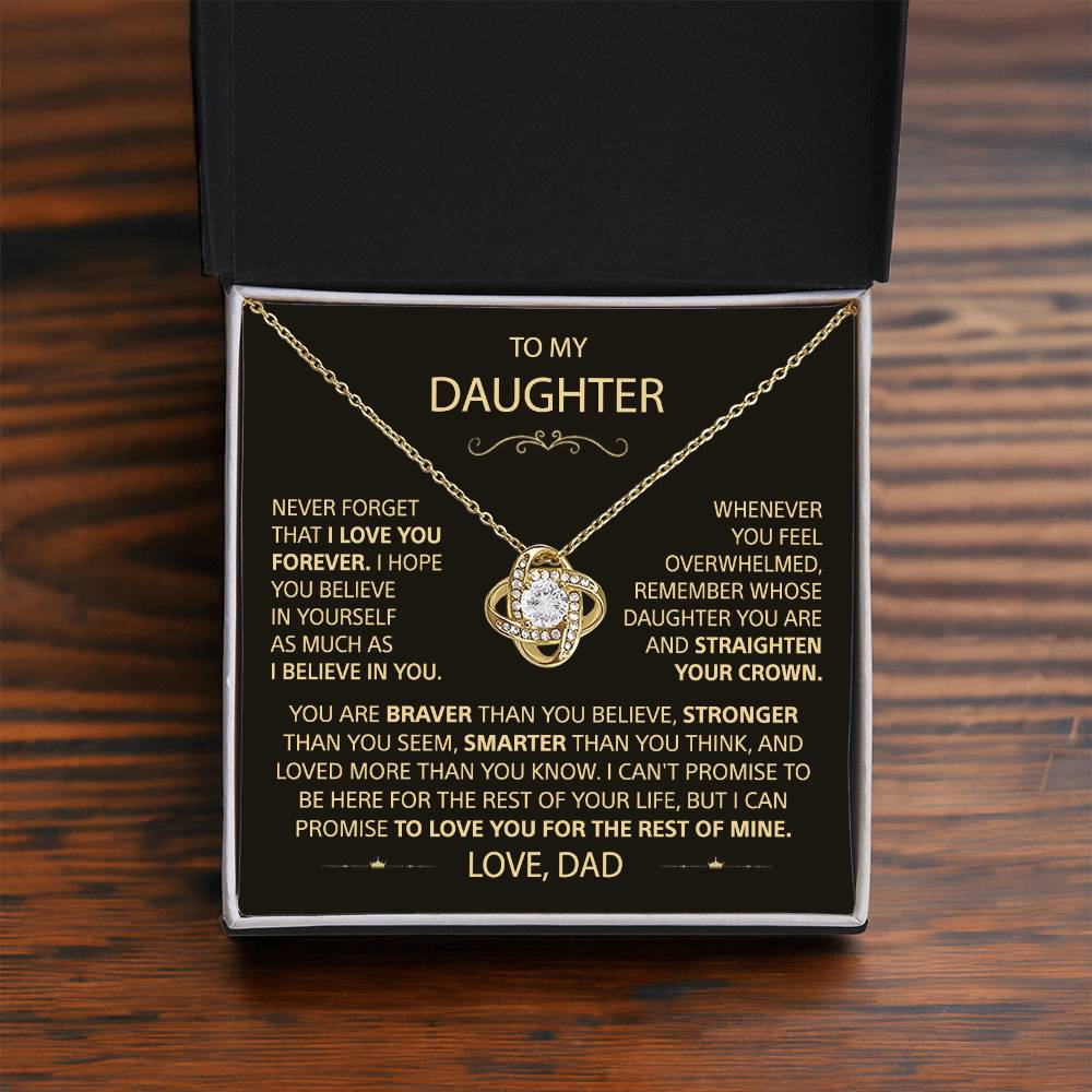 To my Daughter - Love you, Dad