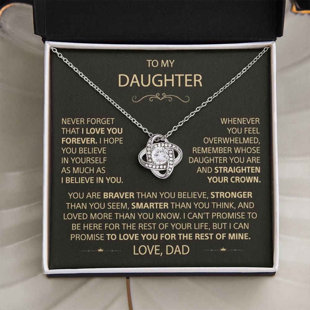To my Daughter - Love you, Dad