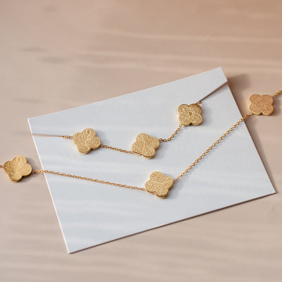 Patience, Gratitude & Trust Necklave