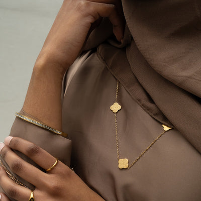 Patience, Gratitude & Trust Necklave