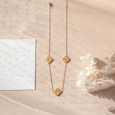 Patience, Gratitude & Trust Necklave